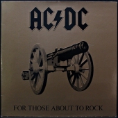 AC/DC ‎- For Those About To Rock  ATL K 50 851