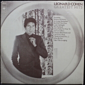 Leonard Cohen ‎- Greatest Hits  CBS 69161