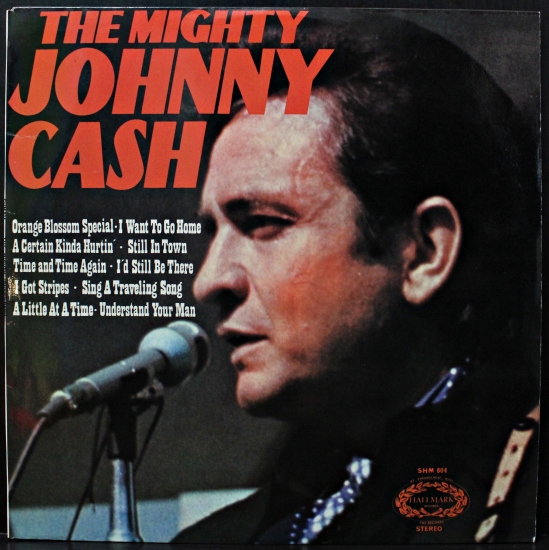 Johnny Cash - The Mighty Johnny Cash SHM 804, LP Compilation | BLACK ...